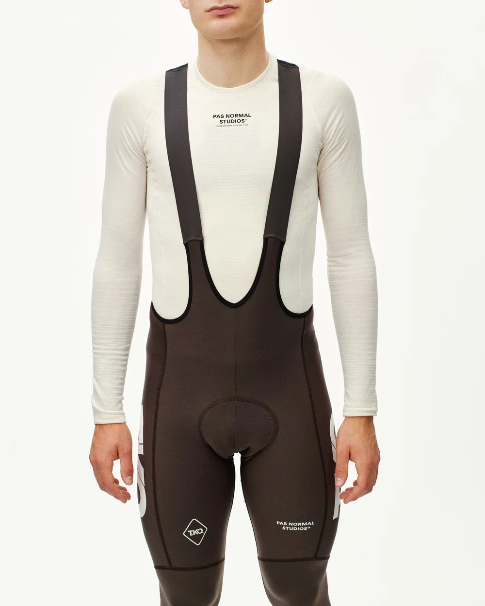 PAS NORMAL STUDIOS T.K.O. Essential Thermal Long Bibs Dark Purple